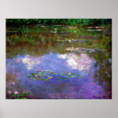 モネ – 睡蓮、雲 ポスター (正面)