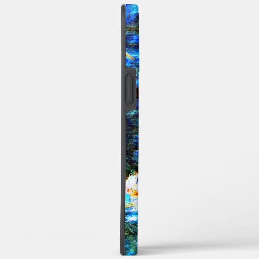 モネ – 睡蓮、青、 Case-Mate iPhoneケース (裏面 / 右)