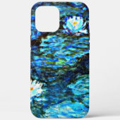 モネ – 睡蓮、青、 Case-Mate iPhoneケース (裏面)