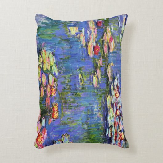 モネ – 睡蓮， 1916，アクセント枕 アクセントクッション (正面(垂直))