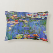 モネ – 睡蓮， 1916，アクセント枕 アクセントクッション (裏面)