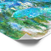 モネ – 睡蓮， 1916-1919, ポスター (角)