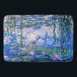 モネ、睡蓮、1919年、 バスマット<br><div class="desc">Water Lilies,  1919，印象派絵画画家クロード・モネの有名</div>