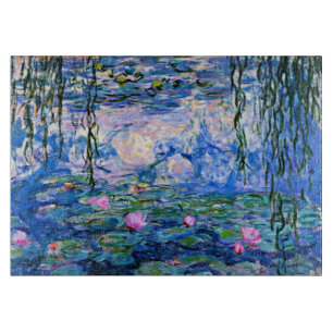 モネ – 睡蓮, 1919,ピンク, カッティングボード