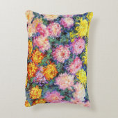 モネ – 菊のベッド アクセントクッション (裏面(縦))