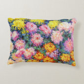 モネ – 菊のベッド アクセントクッション (裏面)