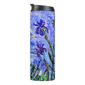 モネ – 薄紫アイリス タンブラー (回転右)