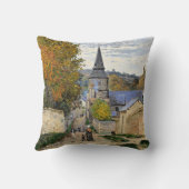 モネ – 通りインSainte-Adresse,アー素晴らしト, クッション (裏面)