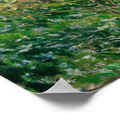 モネ – 開花梅 ポスター (角)