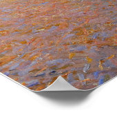 モネ – 霧の中のグラインスタック太陽 ポスター (角)