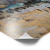 モネ – 魚釣りボー離れトズザハーバールアーブル フォトプリント            (角)