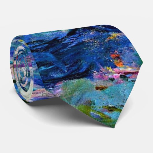 モネ：1919年にはユリ。  ネクタイ (ロール)