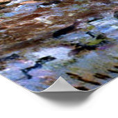 モネ – Limetzでの雪の効果 ポスター (角)