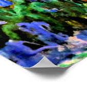 モネ – Los Nenufares (the waterlillies) ポスター (角)