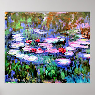 モネ – Los Nenufares (the waterlillies) ポスター
