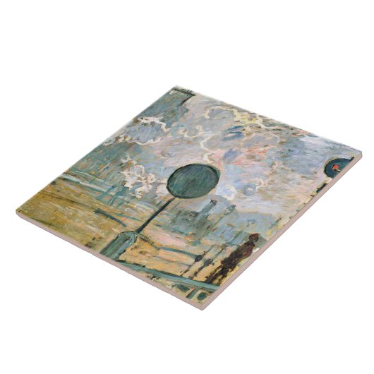 モネ – Saint-Lazare駅、外観 タイル (側面)