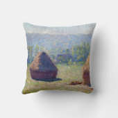 モネ(Stacks of Wheat) (End of Summer) クッション (裏面)