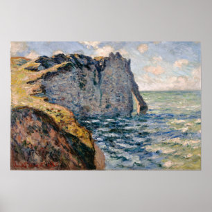 モネ – The Cliff Of Aval Etreat ポスター