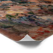 モネ – The Cliff Of Aval Etreat ポスター (角)