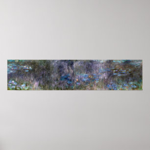 モネ – The Water Lilies Tree Reflections ポスター