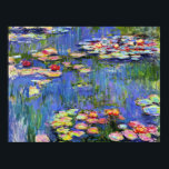 モネ – Water Lilies, 1916, ポスター<br><div class="desc">クロード・モネ絵画の有名な睡蓮1916</div>