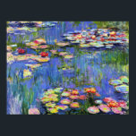 モネ – Water Lilies, 1916, ポスター<br><div class="desc">クロード・モネ絵画の有名な睡蓮1916</div>