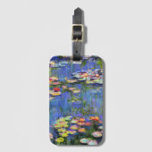 モネ – Water Lilies, 1916, ラゲッジタグ (正面縦)