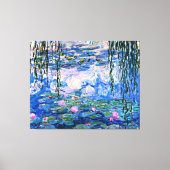 モネ – Water Lilies, 1919, キャンバスプリント (正面)