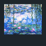 モネ – Water Lilies, 1919, キャンバスプリント<br><div class="desc">クロード・モネ絵画の有名な睡蓮, 1919.</div>