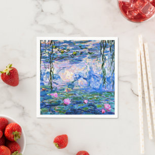 モネ – Water Lilies, 1919, スタンダードカクテルナプキン