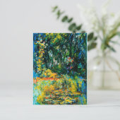 モネ – Water Lily Pond, 1918, シーズンポストカード (スタンド正面)