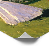 モネ – Woman in Garden ポスター (角)