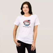 「モノではなく寄港地を集める」クルーズ愛好家へのギフト トライブレンドＴシャツ (正面全面)