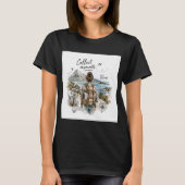 モノではなく思い出を集めよう 旅行の名言 Tシャツ (正面)