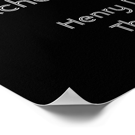 モノの価格 – ソロー引用文 – アートプリント ポスター (角)