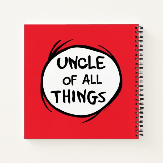 モノの1 モノの2 - あらゆるものの伯父さん ノートブック (裏面)