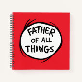 モノの1 モノの2 - あらゆるものの父 ノートブック (正面)