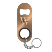 モノエレガントグラム名Bronze Metallic Mens  キーホルダー栓抜き (裏面)