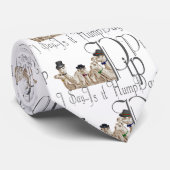 モノクおもしろいレスのハンプデイラクレス ネクタイ (ロール)