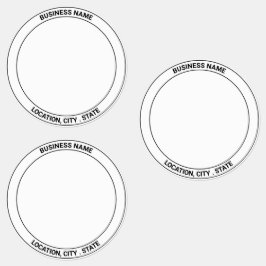 モノクお洒落ロカスタムロゴラベル ラベル