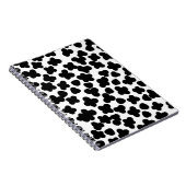 モノクはっきりしたロ図形ノートブック ノートブック (右側)