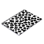 モノクはっきりしたロ図形ノートブック ノートブック (左側)