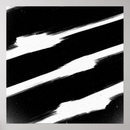 モノクエレガントロ壁プリント | 黒コンテンポラリー色 ポスター