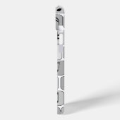 モノクスタイリッシュロ幾何学音符のパターン Case-Mate iPhoneケース (裏面 / 左)