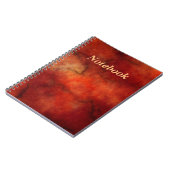 モノクパーソナライズされたロ対応スパイラルノートブック ノートブック (左側)