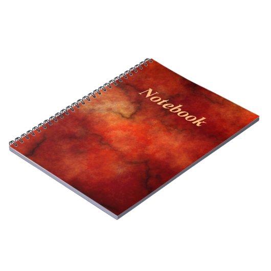 モノクパーソナライズされたロ対応スパイラルノートブック ノートブック (左側)