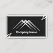 モノクモダンロ名刺 名刺 (裏面)