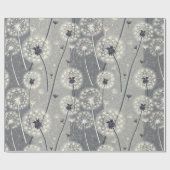 モノクモダンロDandelion ラッピングペーパー (フラット)