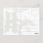 モノクレポストカード ポストカード (裏面)