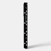 モノクロのトレンディなパターンが特徴のデザイン Case-Mate iPhoneケース (裏面 / 左)